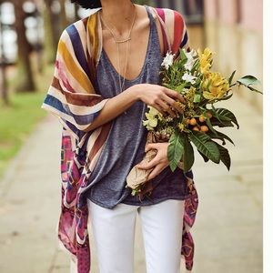 Anthropologie poncho